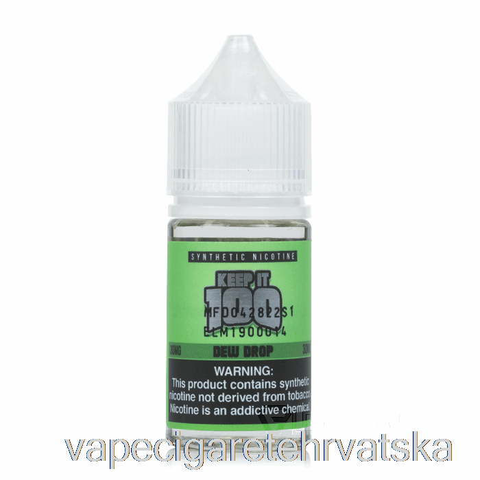 Vape Cigareta Dew Drop - Zadrži Ga 100 Soli - 30ml 30mg